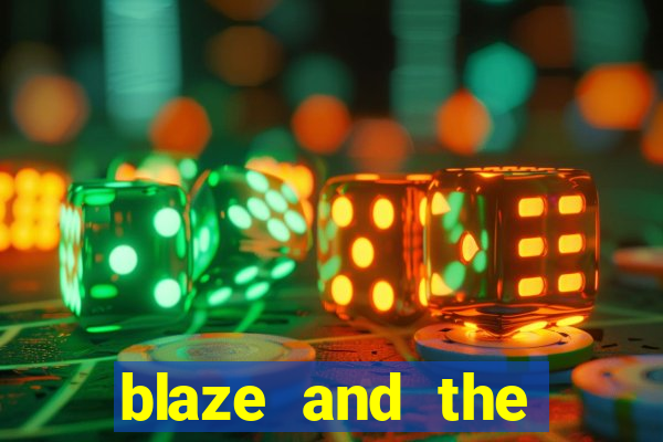 blaze and the monster machines logo font